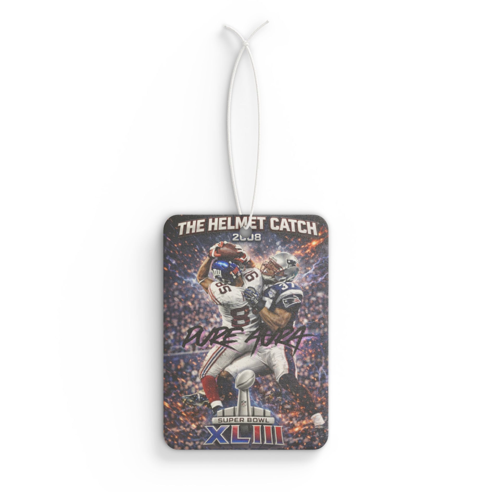 Pure Aura The Helmet Catch' Football Tribute Scented Ornament Car Air Freshener