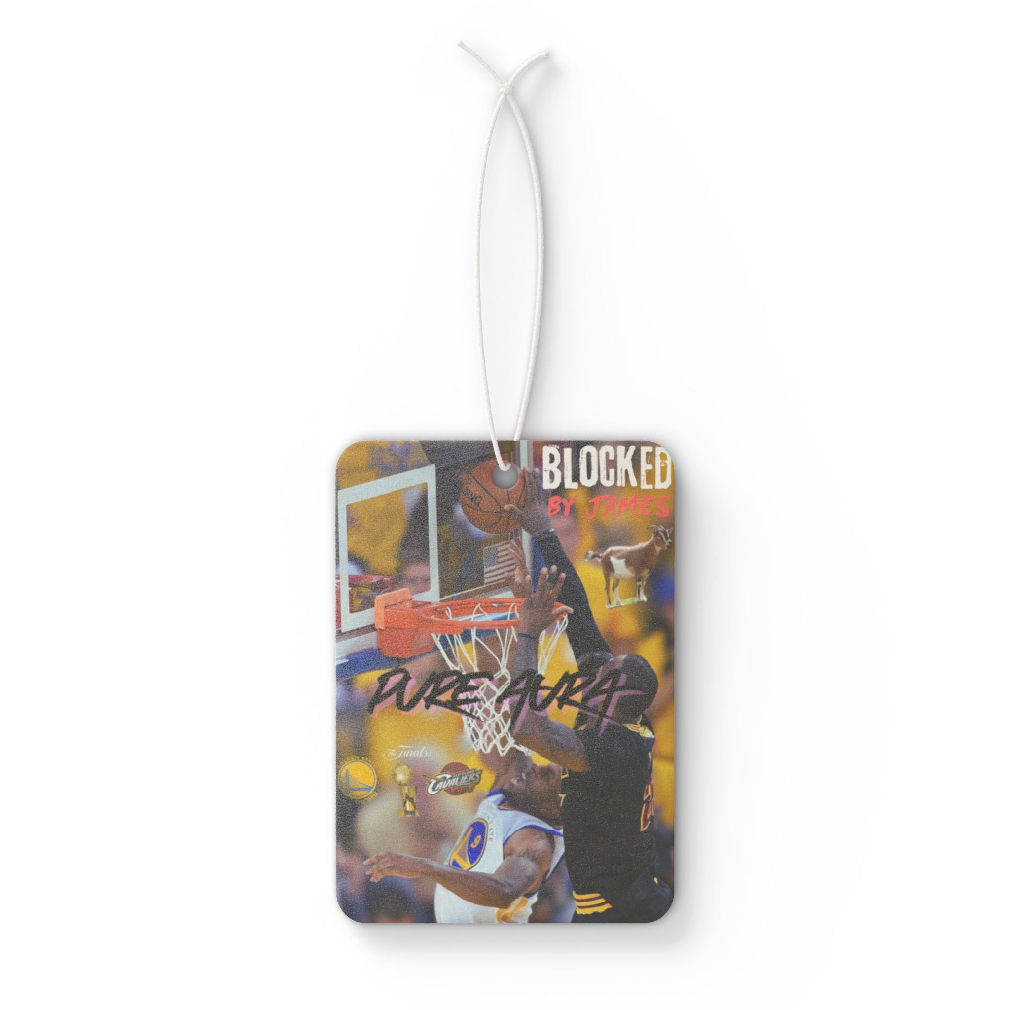 Lebron James’ "the block" (2016 NBA FINALS) Car Air Freshener