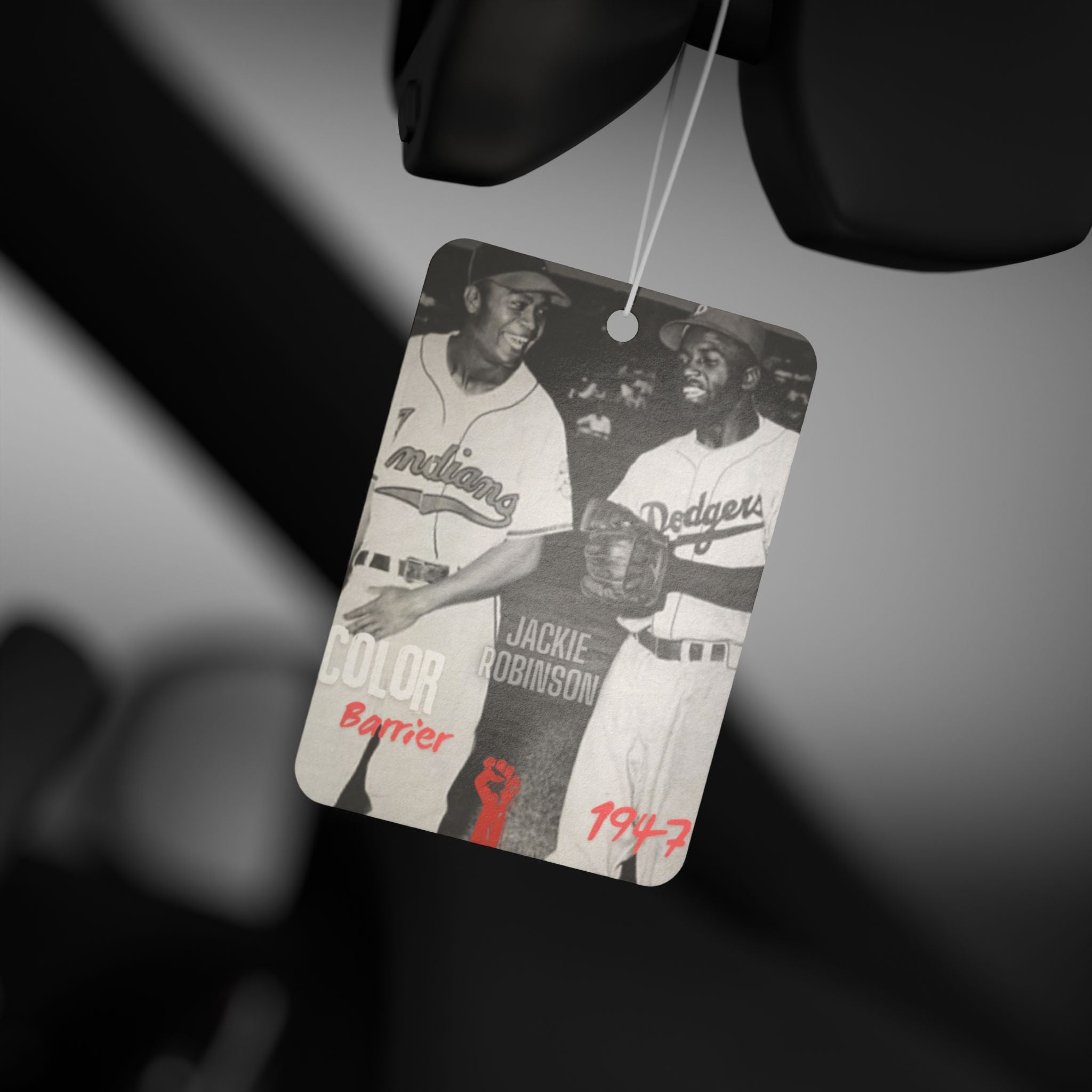 Jackie Robinson Breaks the Color Barrier (1947) Car Air Freshener