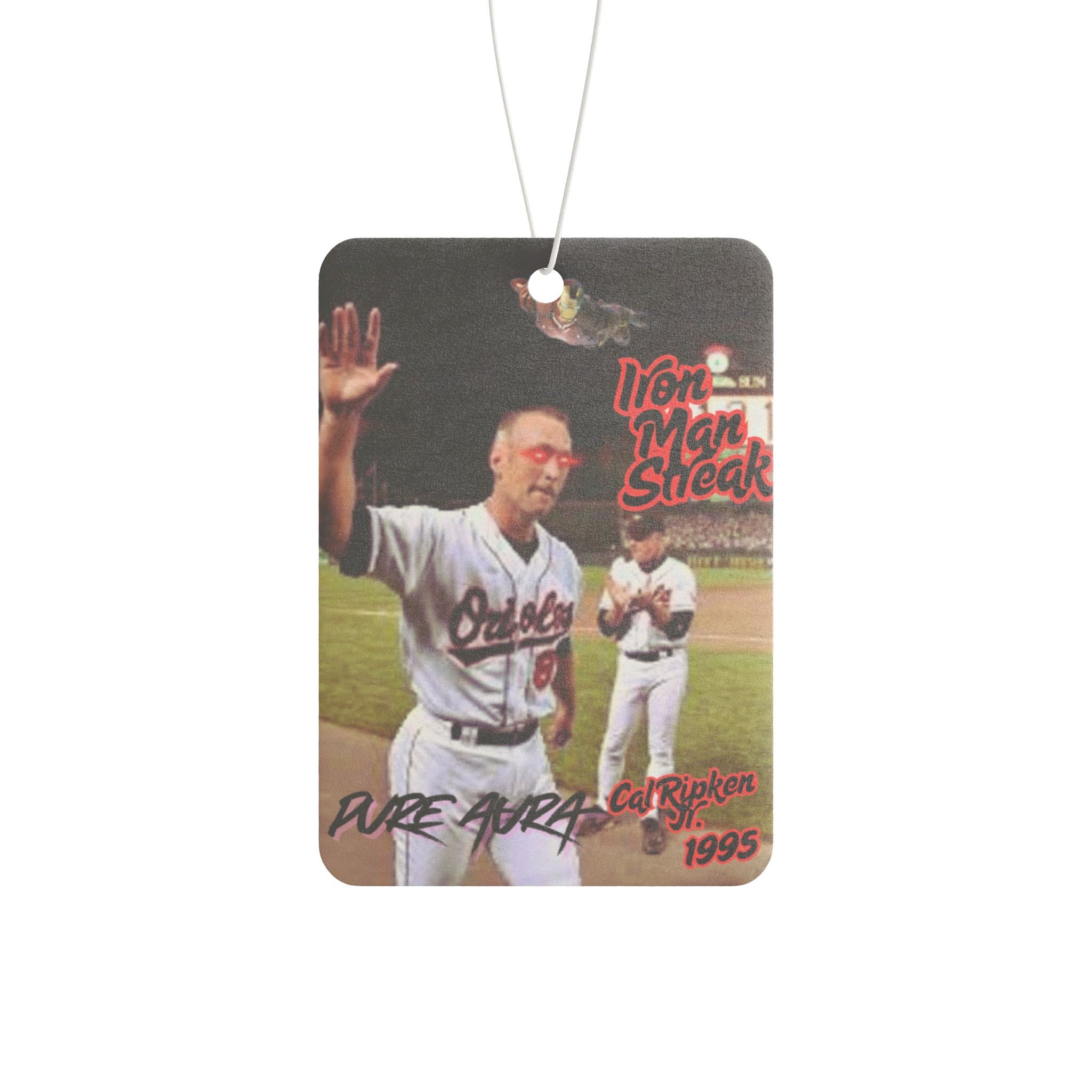Pure Aura Cal Ripken Jr. Breaks "Iron Man" Streak (1995) Car Air Freshener
