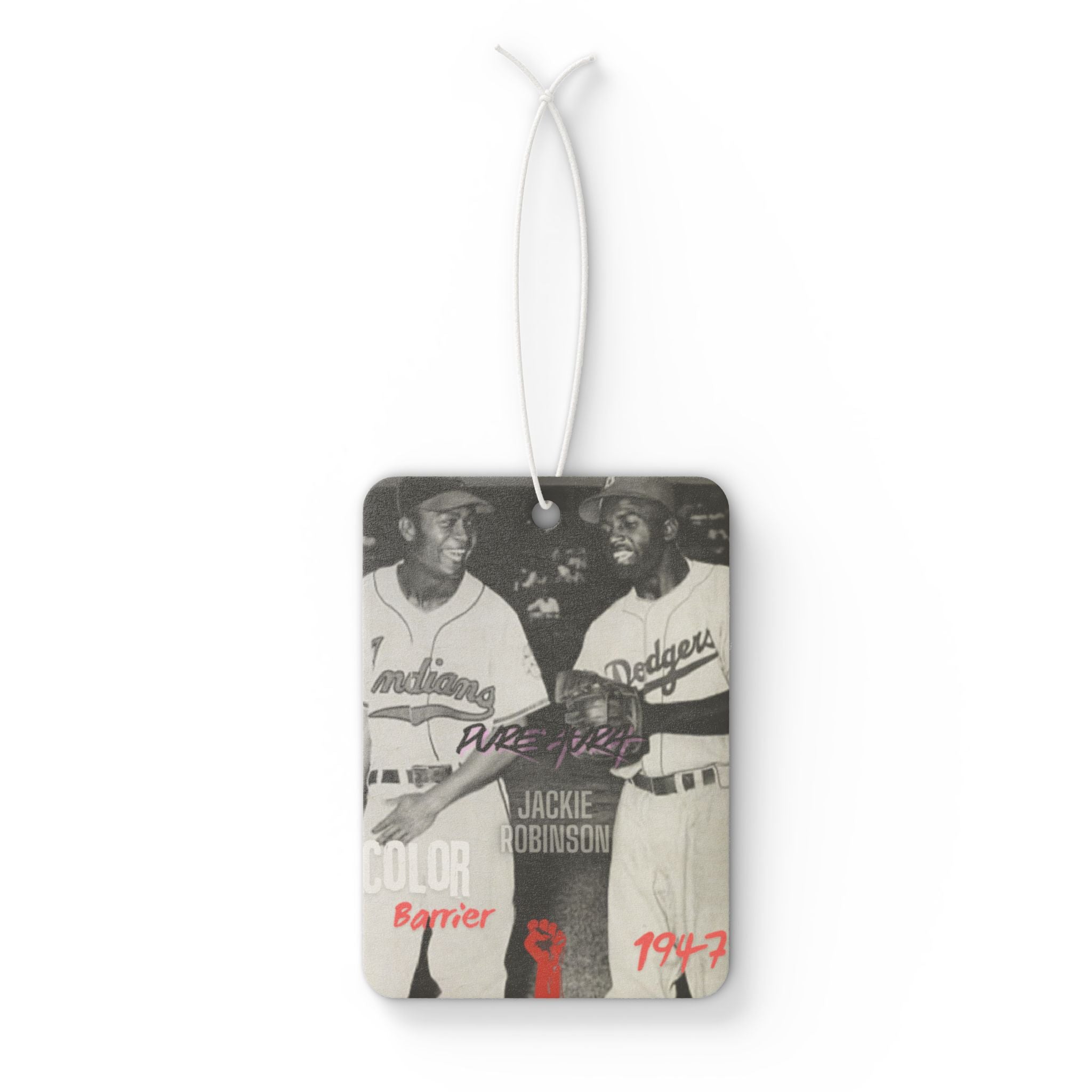 Jackie Robinson Breaks the Color Barrier (1947) Car Air Freshener