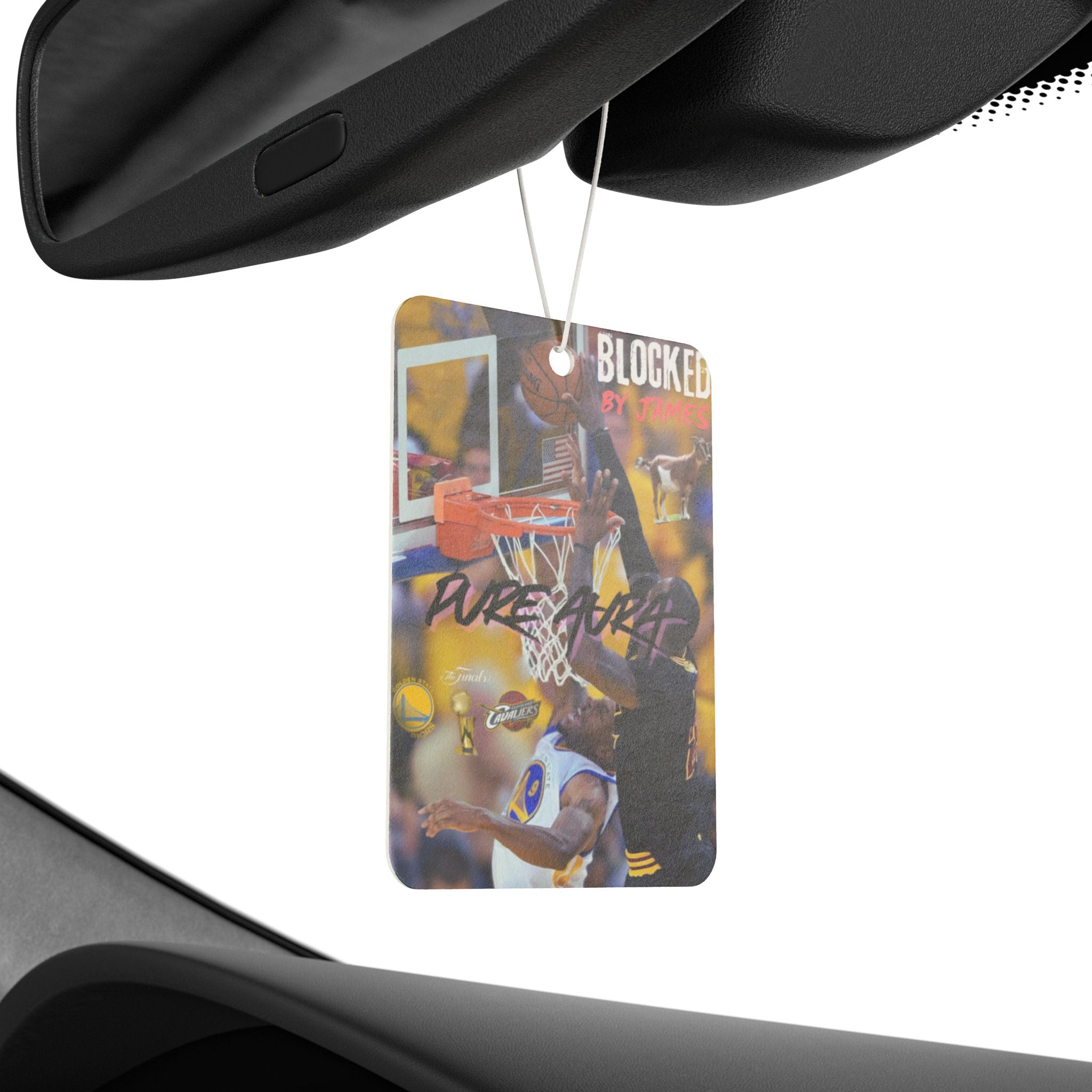 Lebron James’ "the block" (2016 NBA FINALS) Car Air Freshener