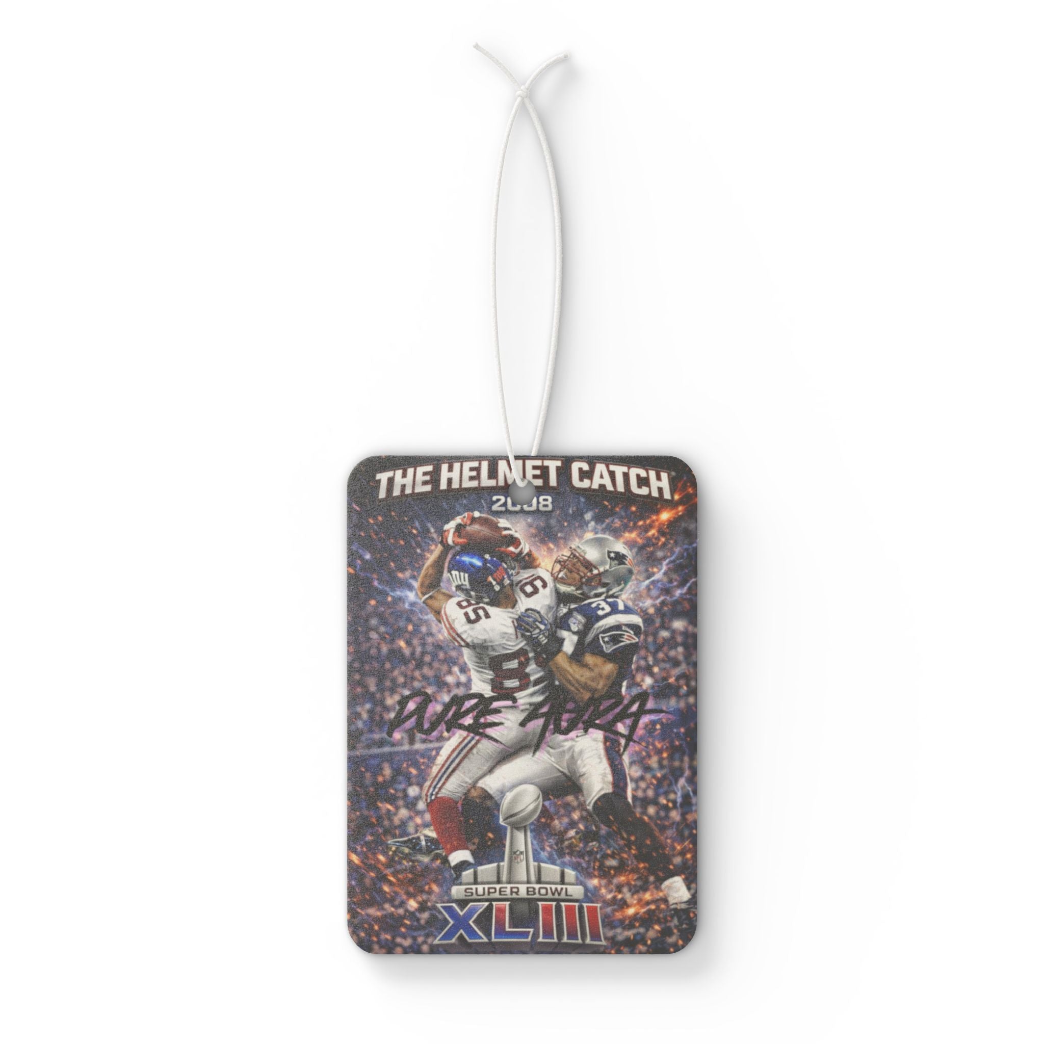 Pure Aura The Helmet Catch' Football Tribute Scented Ornament Car Air Freshener