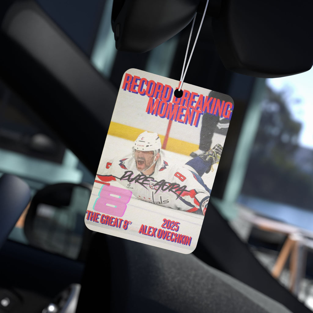 Alex Ovechkin, "The Great 8," 'Record-Breaking Moment' Car Air Freshener