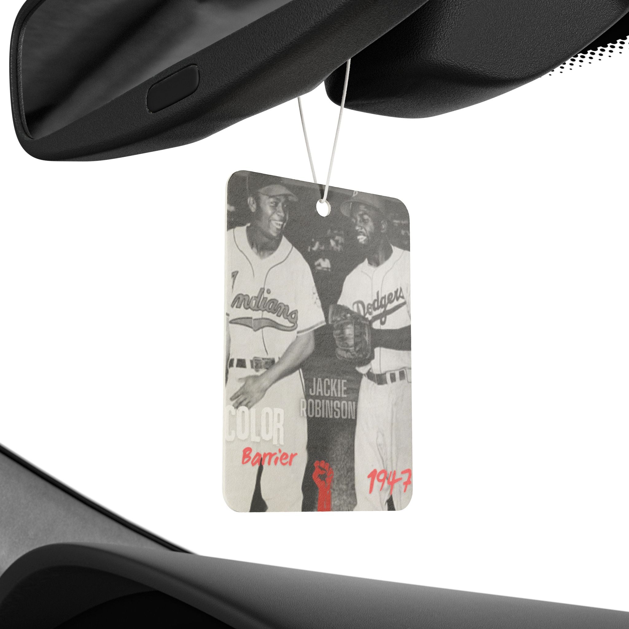 Jackie Robinson Breaks the Color Barrier (1947) Car Air Freshener