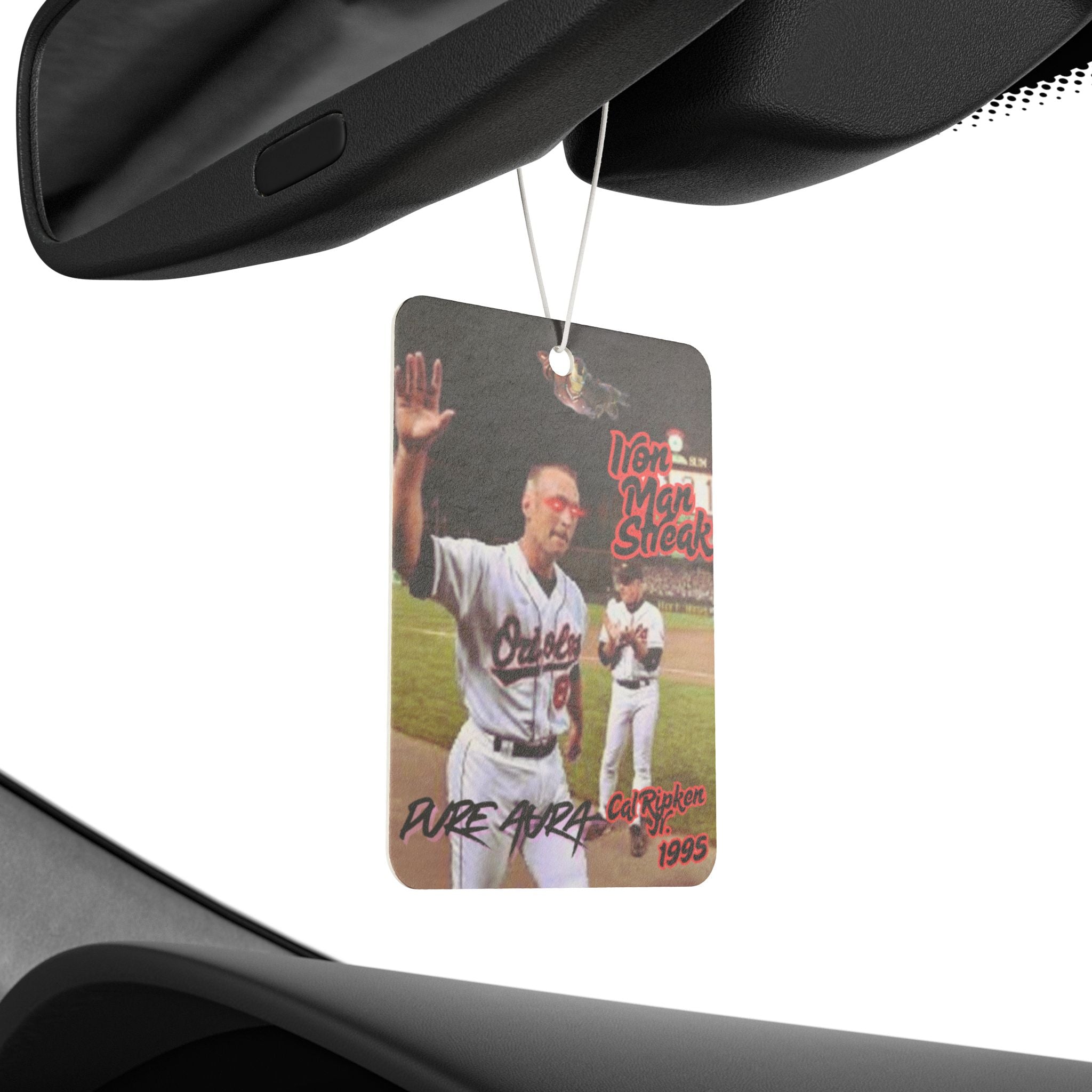 Pure Aura Cal Ripken Jr. Breaks "Iron Man" Streak (1995) Car Air Freshener
