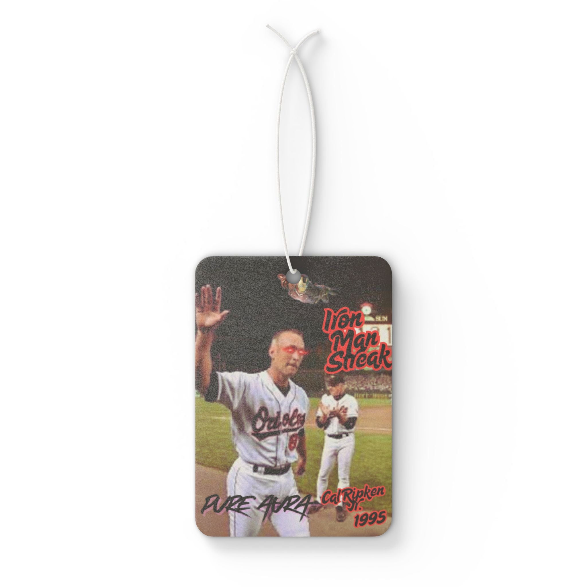 Pure Aura Cal Ripken Jr. Breaks "Iron Man" Streak (1995) Car Air Freshener