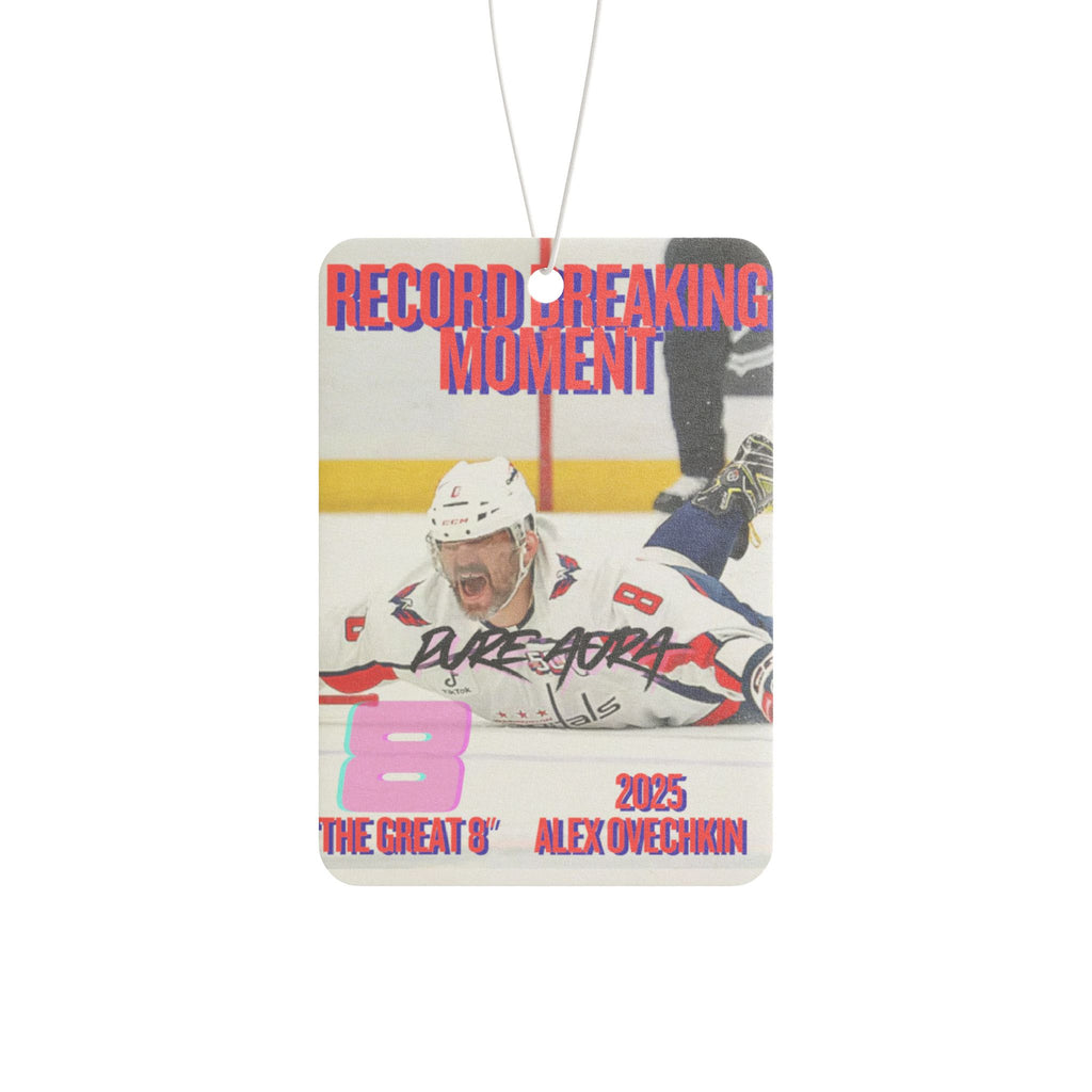 Alex Ovechkin, "The Great 8," 'Record-Breaking Moment' Car Air Freshener