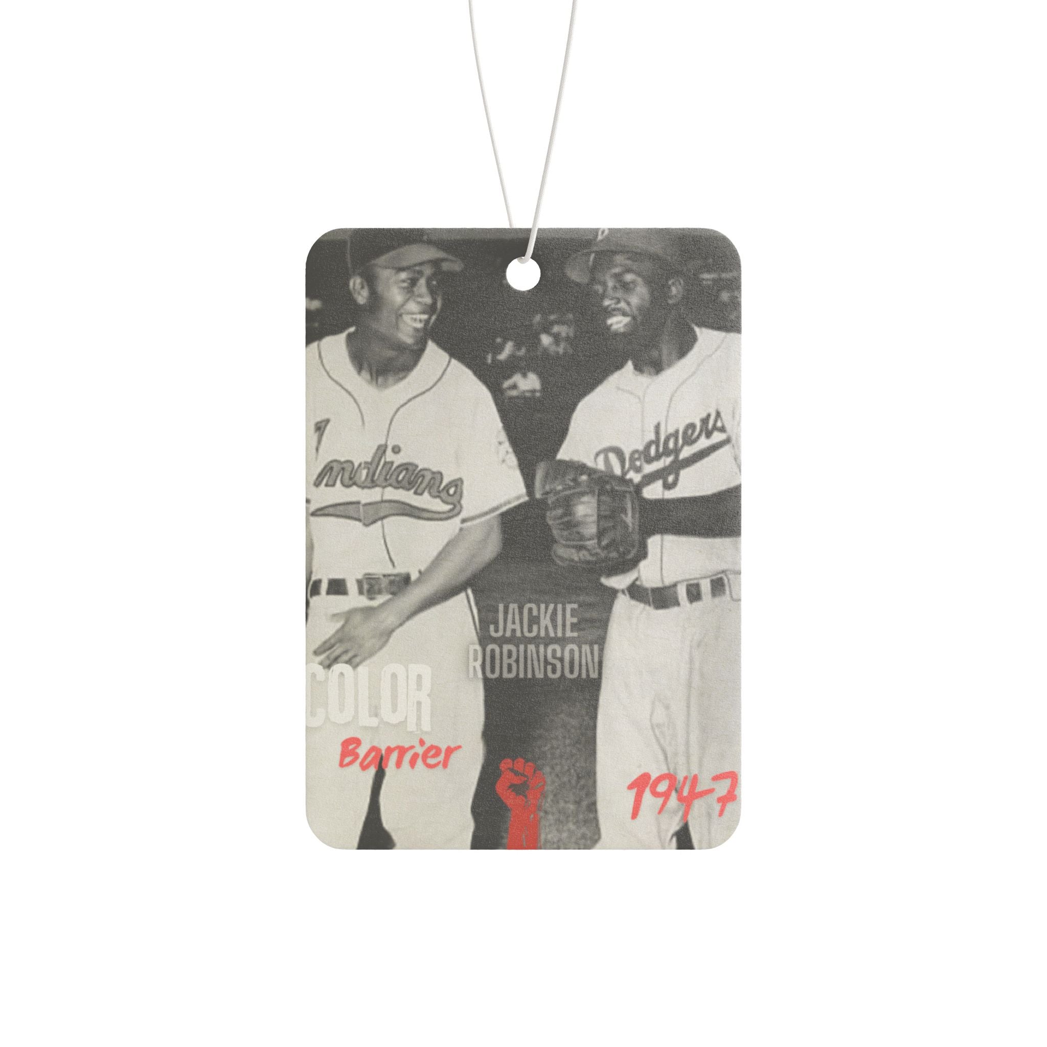 Jackie Robinson Breaks the Color Barrier (1947) Car Air Freshener