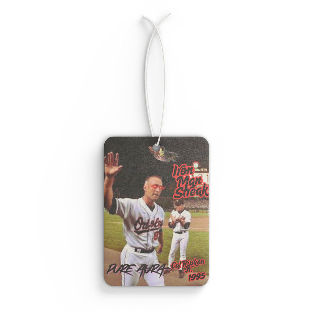 Pure Aura Cal Ripken Jr. Breaks "Iron Man" Streak (1995) Car Air Freshener