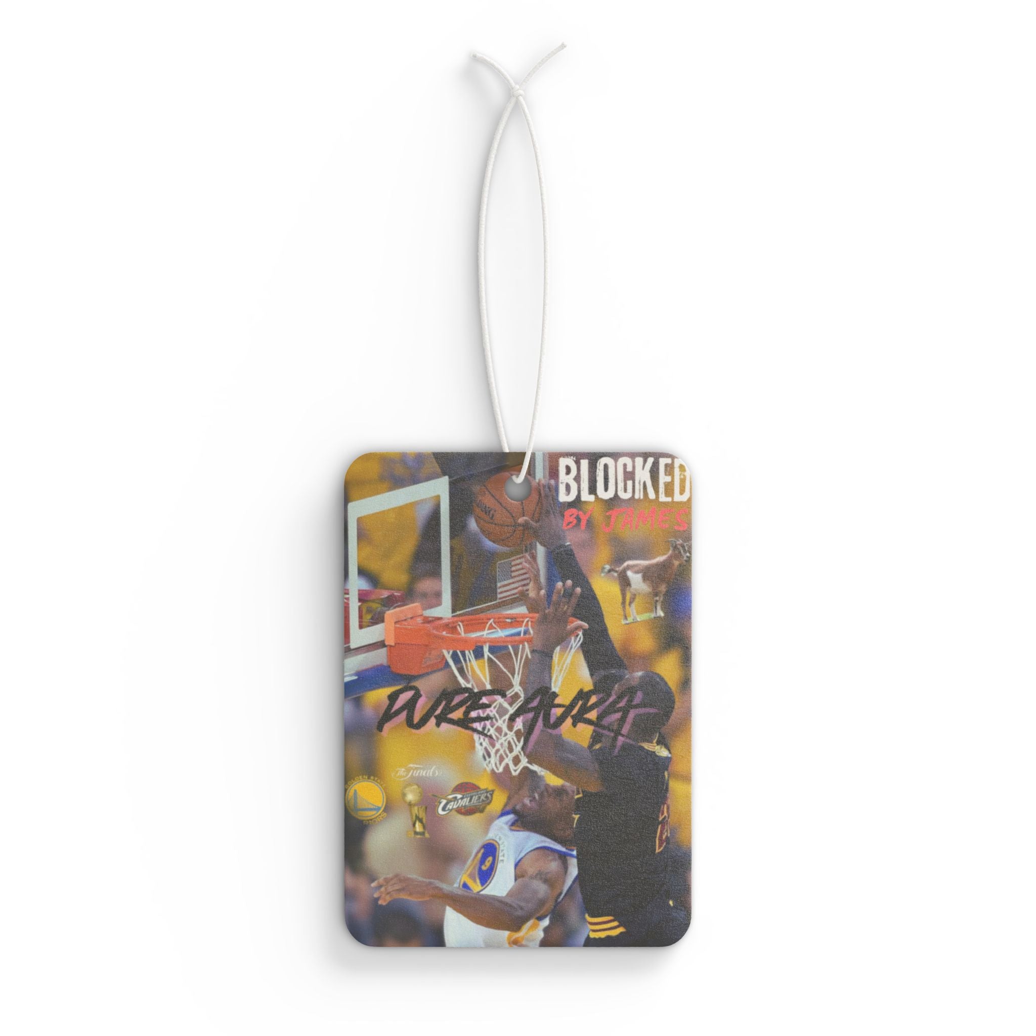 Lebron James’ "the block" (2016 NBA FINALS) Car Air Freshener