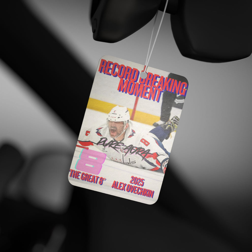 Alex Ovechkin, "The Great 8," 'Record-Breaking Moment' Car Air Freshener