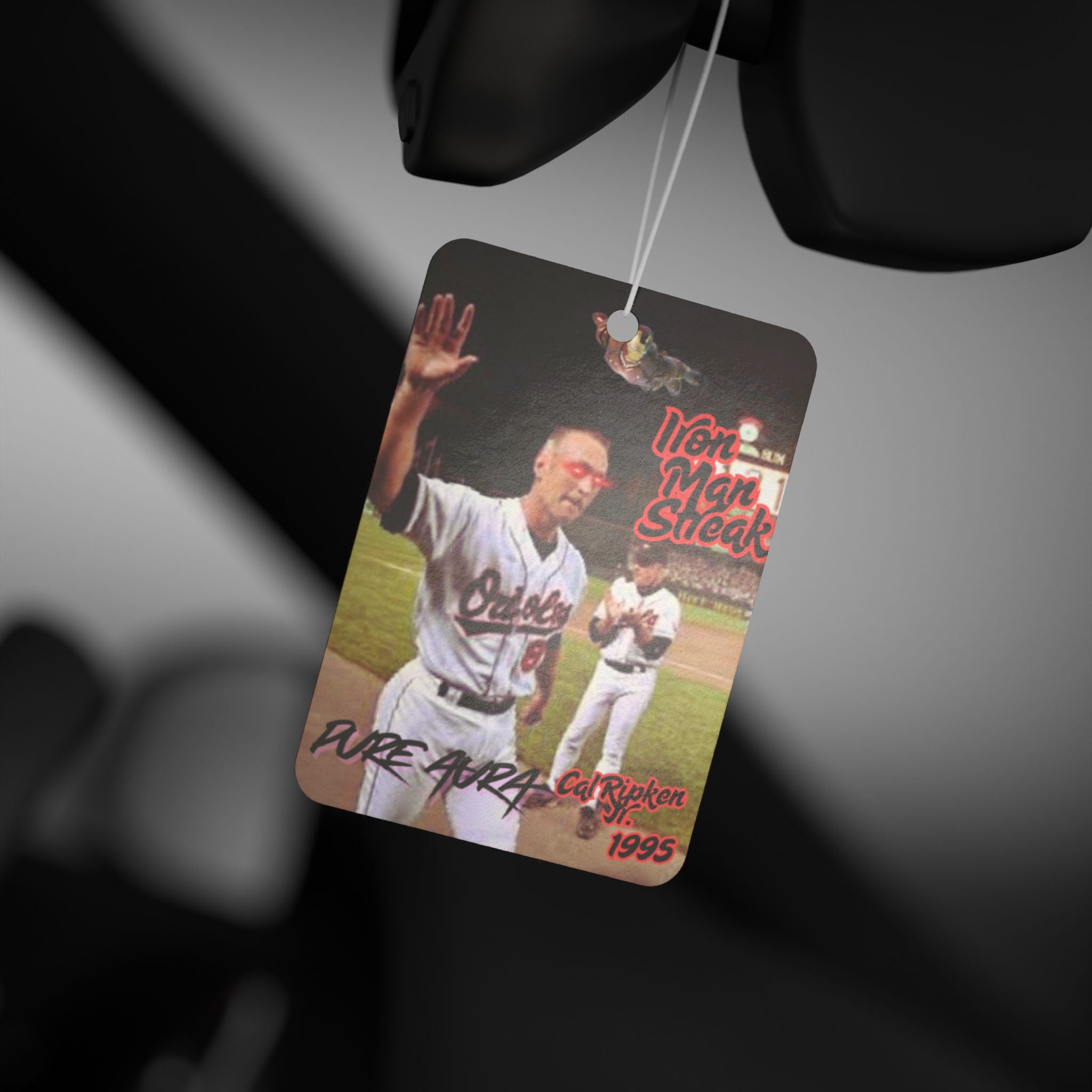 Pure Aura Cal Ripken Jr. Breaks "Iron Man" Streak (1995) Car Air Freshener
