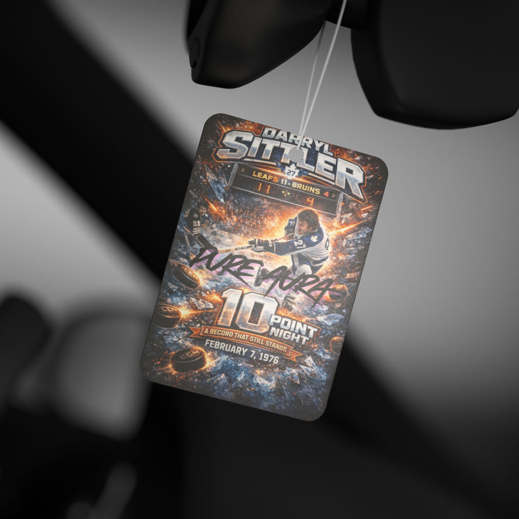 Darryl Sittler's 10-Point Game (1976) Car Air Freshener