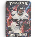 Pure Aura Texans Football Montgomery Player Design Car Air Freshener