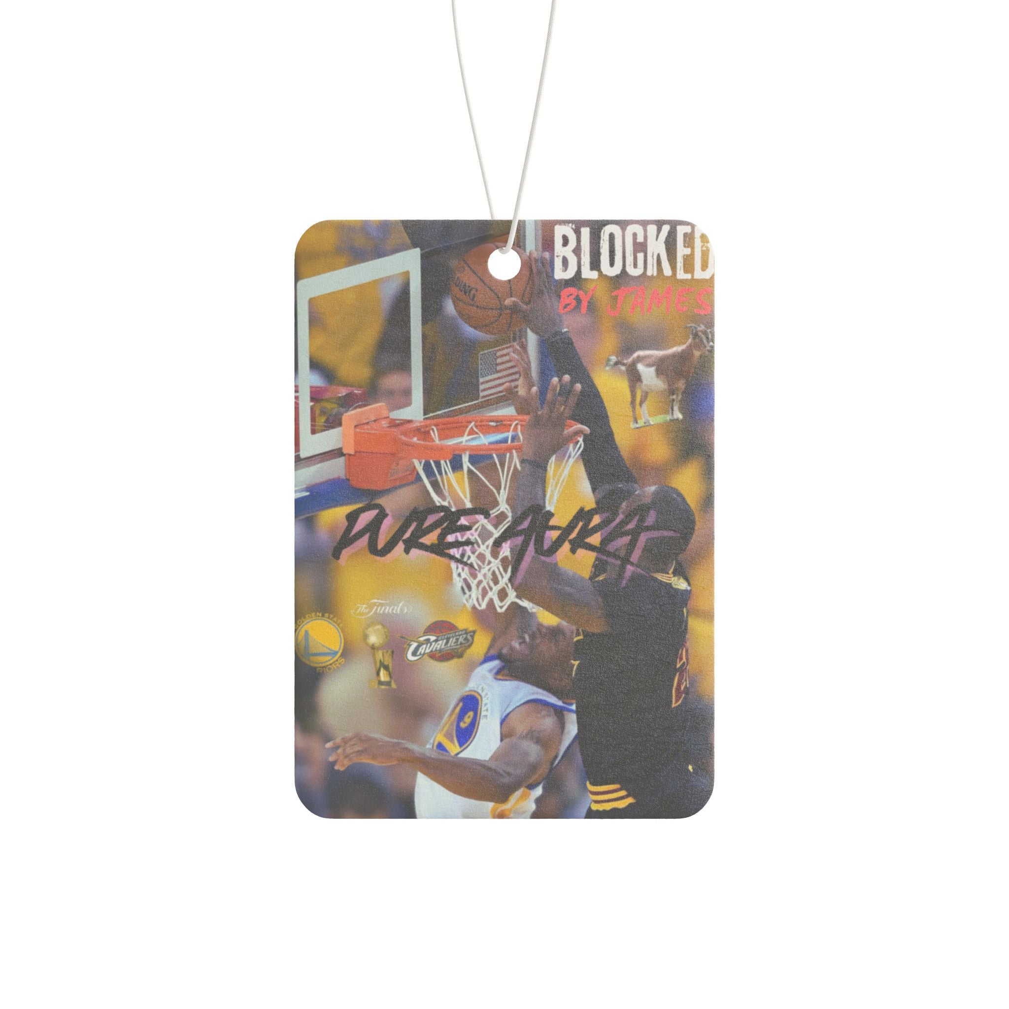 Lebron James’ "the block" (2016 NBA FINALS) Car Air Freshener
